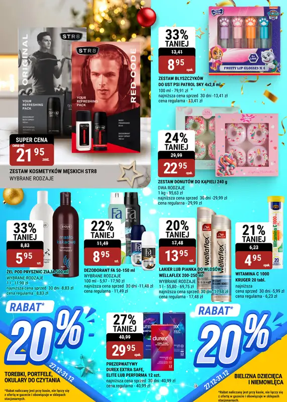 bi1 - gazetka promocyjna Gazetka Bielsko-Biała I Czas na szampańską zabawę od soboty 27.12 do środy 31.12 - strona 22