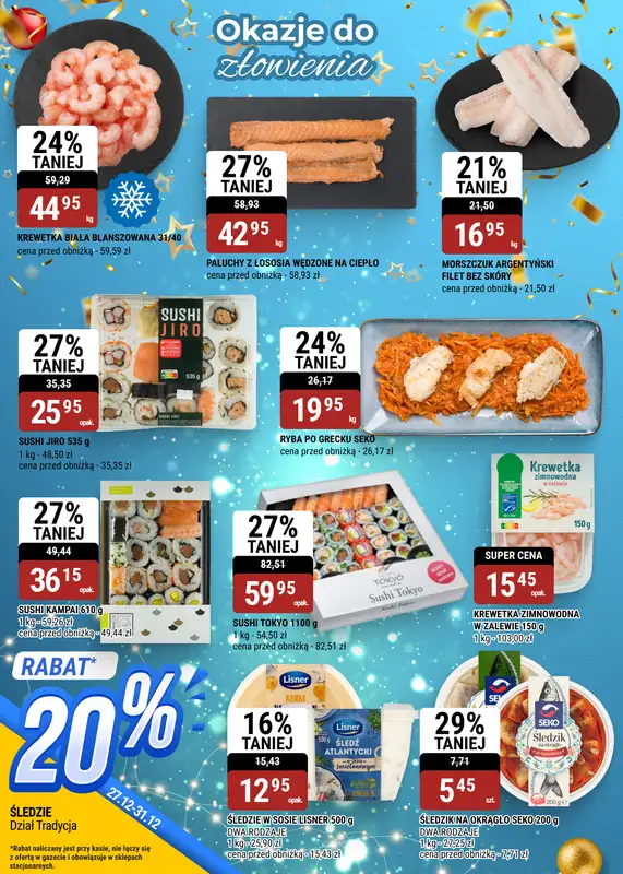 bi1 - gazetka promocyjna Gazetka Czeladź I Czas na szampańską zabawę od soboty 27.12 do środy 31.12 - strona 4