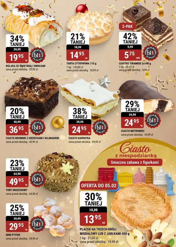 bi1 - gazetka promocyjna Gazetka Ełk I Czas na szampańską zabawę od soboty 27.12 do środy 31.12 - strona 7