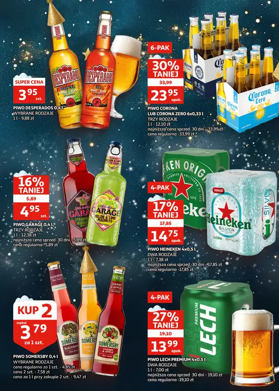 Auchan - gazetka promocyjna Gazetka Racibórz I Sylwestrowe Bestsellery od soboty 27.12 do poniedziałku 05.01 - strona 9