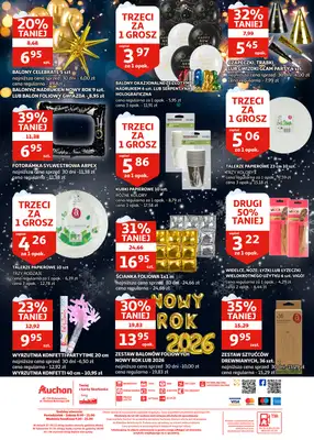 Auchan - gazetka promocyjna Gazetka Zielona Góra I Sylwestrowe Bestsellery od soboty 27.12 do poniedziałku 05.01 - strona 14