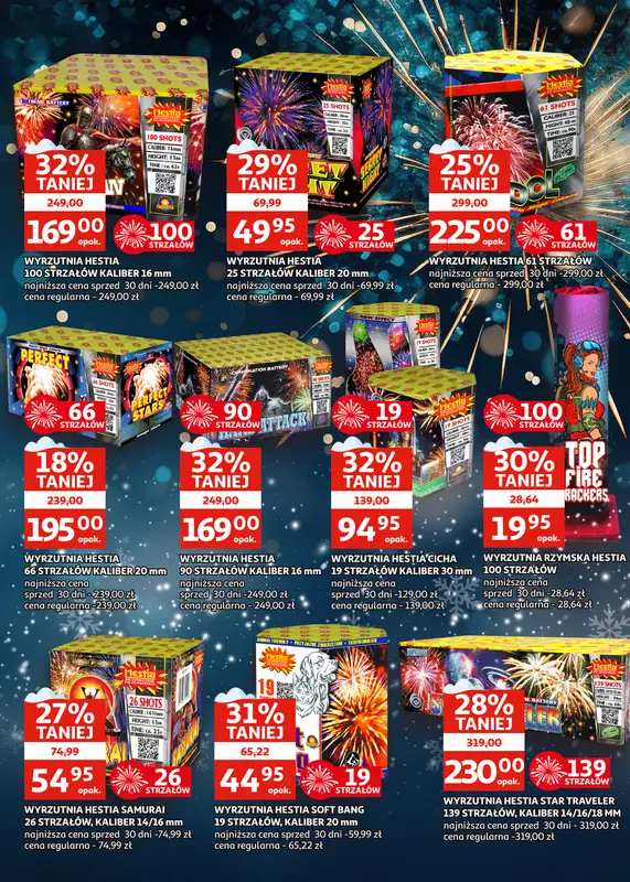 Auchan - gazetka promocyjna Gazetka Zielona Góra I Sylwestrowe Bestsellery od soboty 27.12 do poniedziałku 05.01 - strona 13