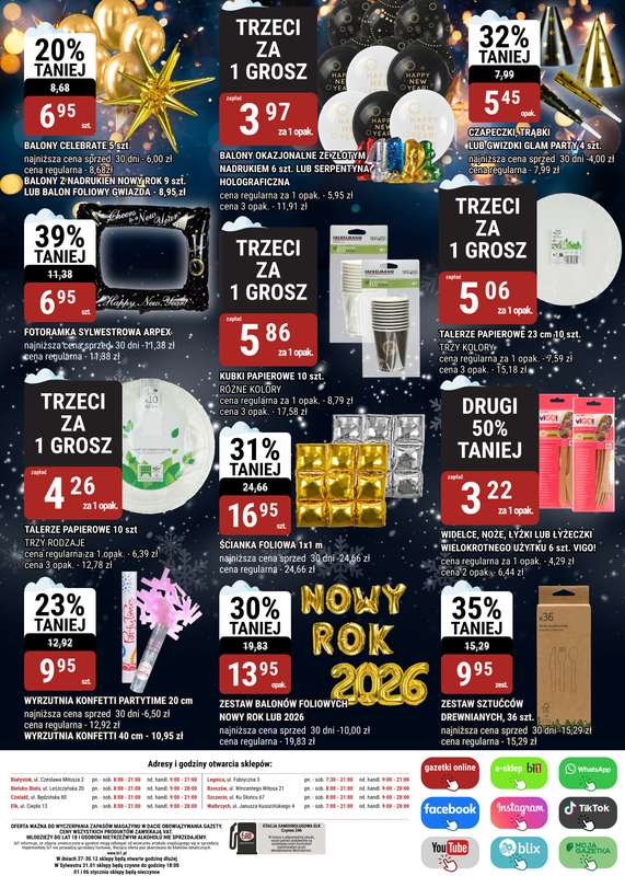 bi1 - gazetka promocyjna Gazetka Sylwestrowe Bestsellery od soboty 27.12 do poniedziałku 05.01 - strona 14