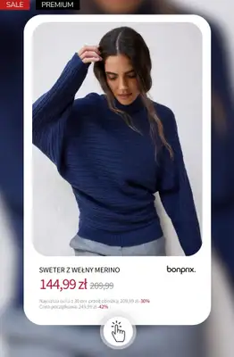 bonprix - gazetka promocyjna BESTSELLERY – sprawdź modowe hity! od wtorku 23.12  - strona 12