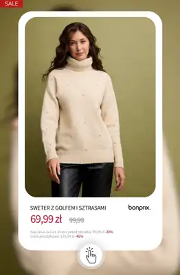 bonprix - gazetka promocyjna BESTSELLERY – sprawdź modowe hity! od wtorku 23.12  - strona 10