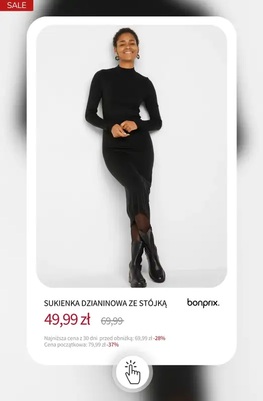 bonprix - gazetka promocyjna BESTSELLERY – sprawdź modowe hity! od wtorku 23.12  - strona 7