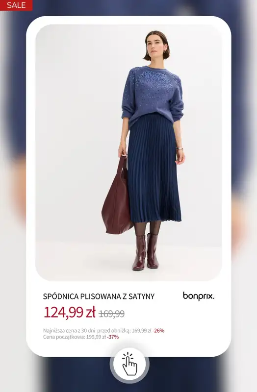 bonprix - gazetka promocyjna BESTSELLERY – sprawdź modowe hity! od wtorku 23.12  - strona 3