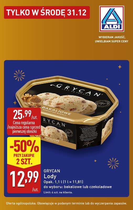 Aldi - gazetka promocyjna Przywitaj nowy rok w super cenach Aldi! od środy 31.12 do środy 31.12 - strona 6