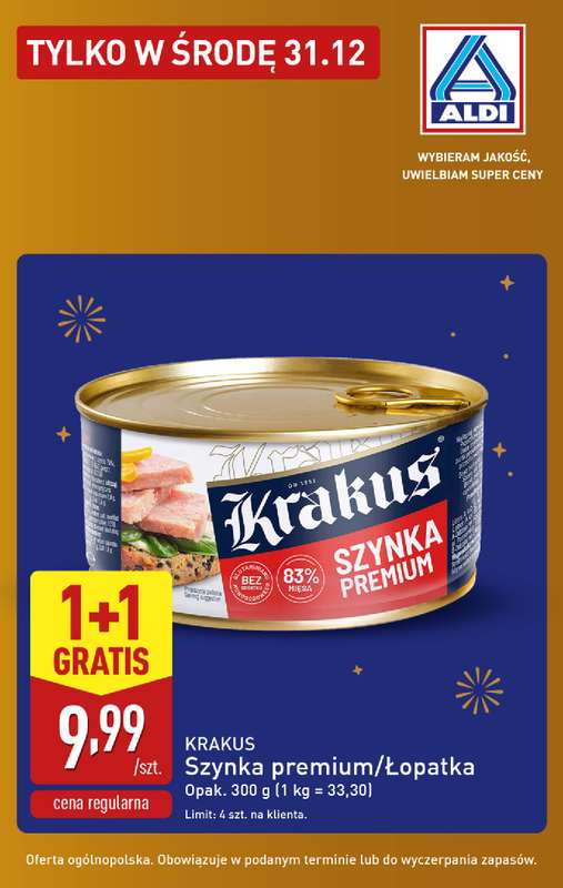 Aldi - gazetka promocyjna Przywitaj nowy rok w super cenach Aldi! od środy 31.12 do środy 31.12 - strona 5