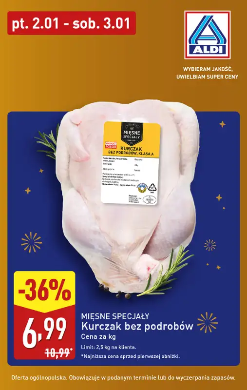 Aldi - gazetka promocyjna Przywitaj nowy rok w super cenach Aldi! od piątku 02.01 do soboty 03.01 - strona 3