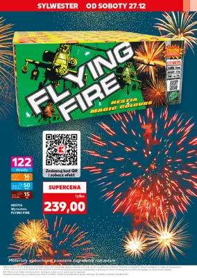 Kaufland - gazetka promocyjna Oferta Kaufland - Fajerwerki  do środy 31.12 - strona 11