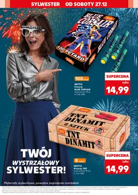 Kaufland - gazetka promocyjna Oferta Kaufland - Fajerwerki  do środy 31.12 - strona 20