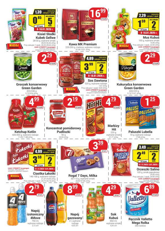 Delikatesy Sezam - gazetka promocyjna Gazetka od środy 31.12 do środy 14.01 - strona 3