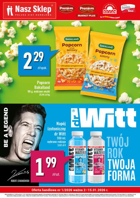 Premium - gazetka promocyjna Billboard Premium od piątku 02.01 do czwartku 15.01