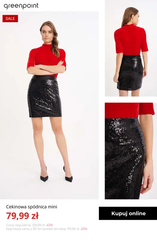 Greenpoint - gazetka promocyjna -40% na wszystko od 4 szuk od wtorku 23.12 do poniedziałku 29.12 - strona 12