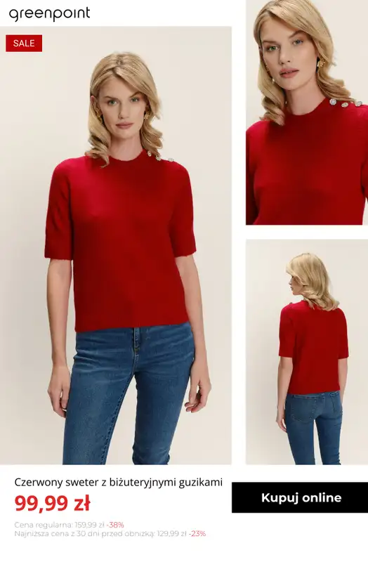 Greenpoint - gazetka promocyjna -40% na wszystko od 4 szuk od wtorku 23.12 do poniedziałku 29.12 - strona 11