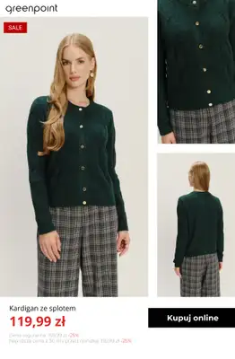 Greenpoint - gazetka promocyjna -40% na wszystko od 4 szuk od wtorku 23.12 do poniedziałku 29.12 - strona 14