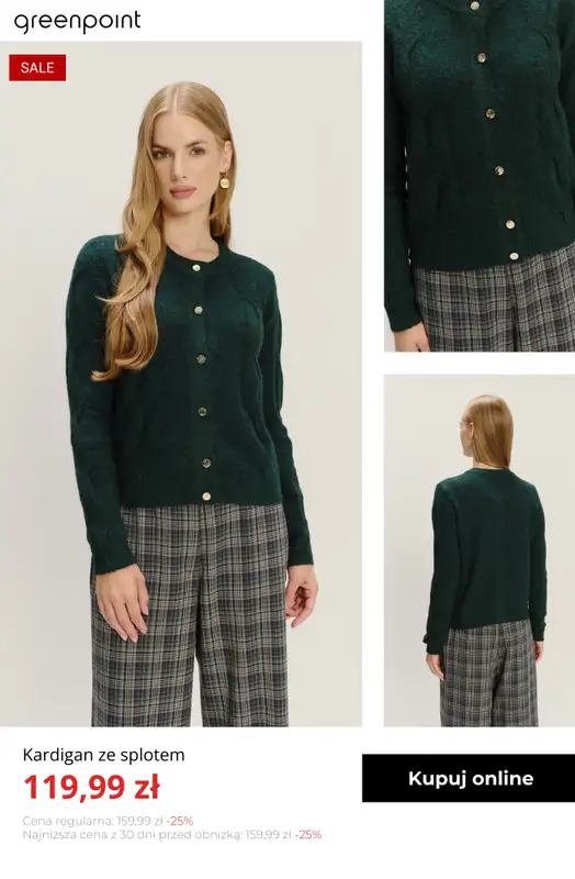 Greenpoint - gazetka promocyjna -40% na wszystko od 4 szuk od wtorku 23.12 do poniedziałku 29.12 - strona 14