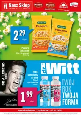 Premium - gazetka promocyjna Billboard Premium Market Plus od piątku 02.01 do czwartku 15.01