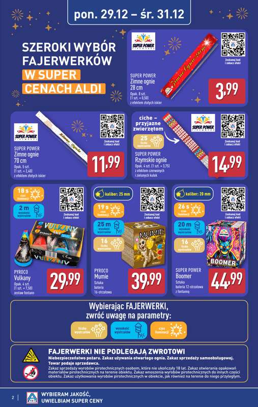 Aldi - gazetka promocyjna Aldi ma to coś! od poniedziałku 29.12 do soboty 03.01 - strona 2