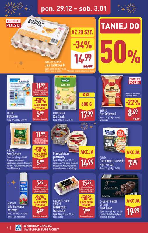 Aldi - gazetka promocyjna Pełny katalog! od poniedziałku 29.12 do soboty 03.01 - strona 6