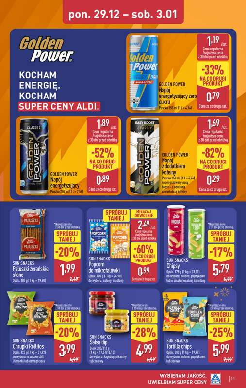 Aldi - gazetka promocyjna Pełny katalog! od poniedziałku 29.12 do soboty 03.01 - strona 11