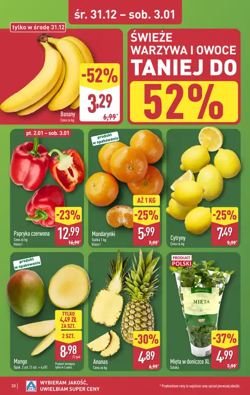 Aldi - gazetka promocyjna Pełny katalog! od poniedziałku 29.12 do soboty 03.01 - strona 20