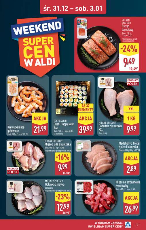 Aldi - gazetka promocyjna Pełny katalog! od poniedziałku 29.12 do soboty 03.01 - strona 21