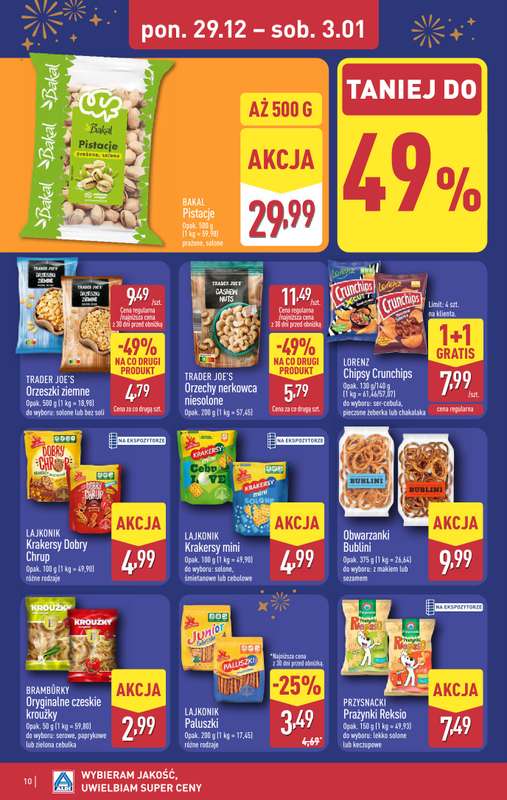 Aldi - gazetka promocyjna Pełny katalog! od poniedziałku 29.12 do soboty 03.01 - strona 10