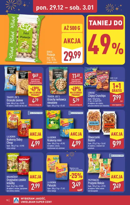 Aldi - gazetka promocyjna Pełny katalog! od poniedziałku 29.12 do soboty 03.01 - strona 10