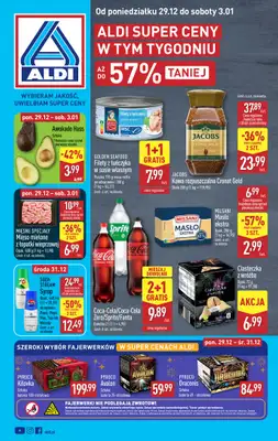 Aldi - gazetka promocyjna Pełny katalog! od poniedziałku 29.12 do soboty 03.01