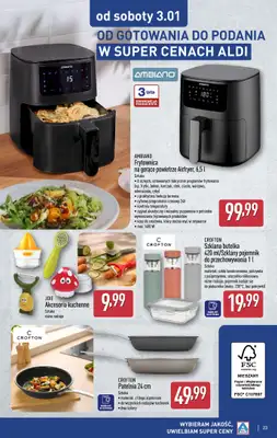 Aldi - gazetka promocyjna Pełny katalog! od poniedziałku 29.12 do soboty 03.01 - strona 23