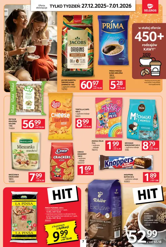Selgros - gazetka promocyjna Jeszcze więcej super promocji! od soboty 27.12 do środy 07.01 - strona 7