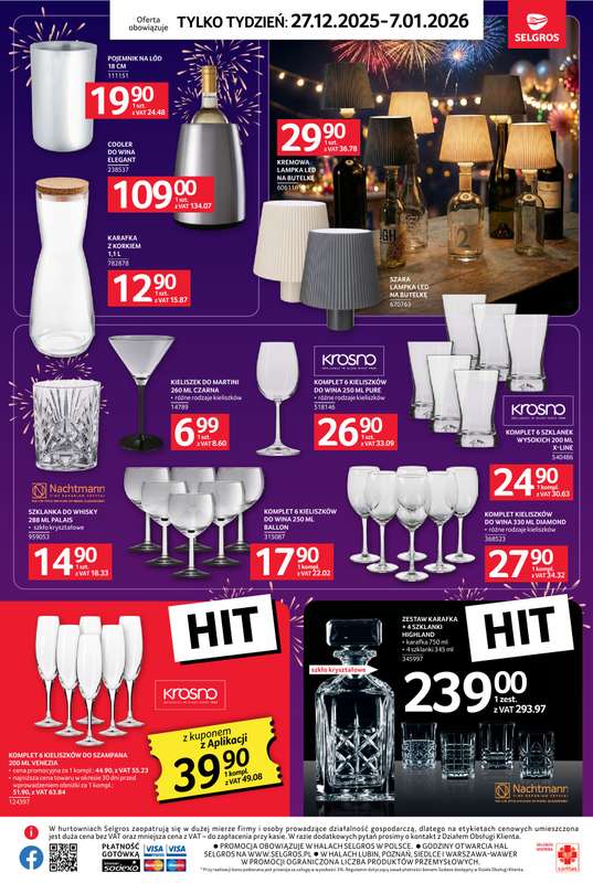 Selgros - gazetka promocyjna Jeszcze więcej super promocji! od soboty 27.12 do środy 07.01 - strona 10
