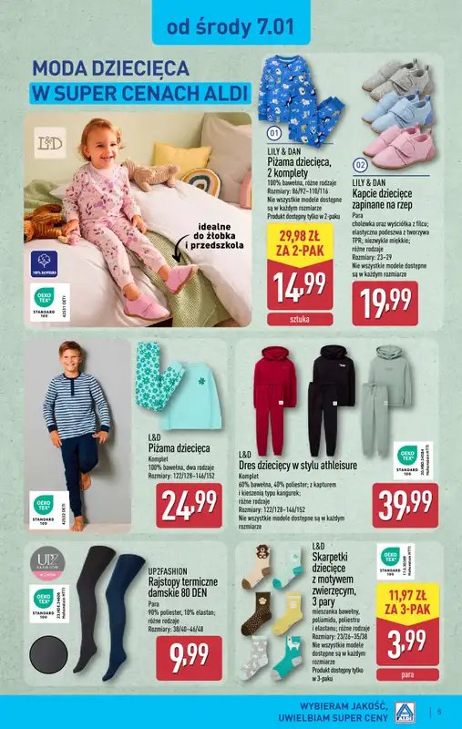 Aldi - gazetka promocyjna Aldi ma to coś! od środy 07.01 do soboty 10.01 - strona 5