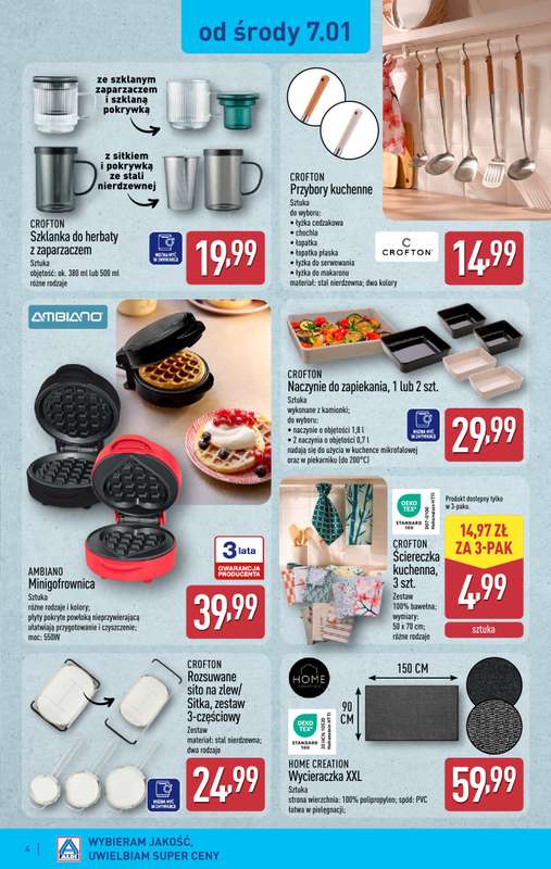 Aldi - gazetka promocyjna Aldi ma to coś! od środy 07.01 do soboty 10.01 - strona 4