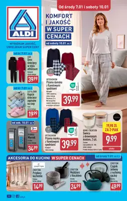 Aldi - gazetka promocyjna Aldi ma to coś! od środy 07.01 do soboty 10.01