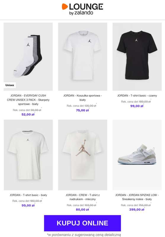 Lounge by Zalando - gazetka promocyjna Specjalne okazje na markę Jordan od wtorku 23.12 do piątku 26.12 - strona 6
