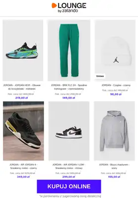 Lounge by Zalando - gazetka promocyjna Specjalne okazje na markę Jordan od wtorku 23.12 do piątku 26.12 - strona 2