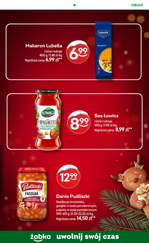 Żabka - gazetka promocyjna Gazetka Spożywcza od środy 17.12 do poniedziałku 29.12 - strona 11
