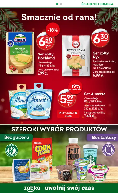 Żabka - gazetka promocyjna Gazetka Spożywcza od środy 17.12 do poniedziałku 29.12 - strona 14