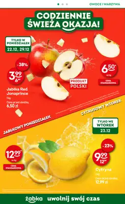 Żabka - gazetka promocyjna Gazetka Spożywcza od środy 17.12 do poniedziałku 29.12 - strona 4