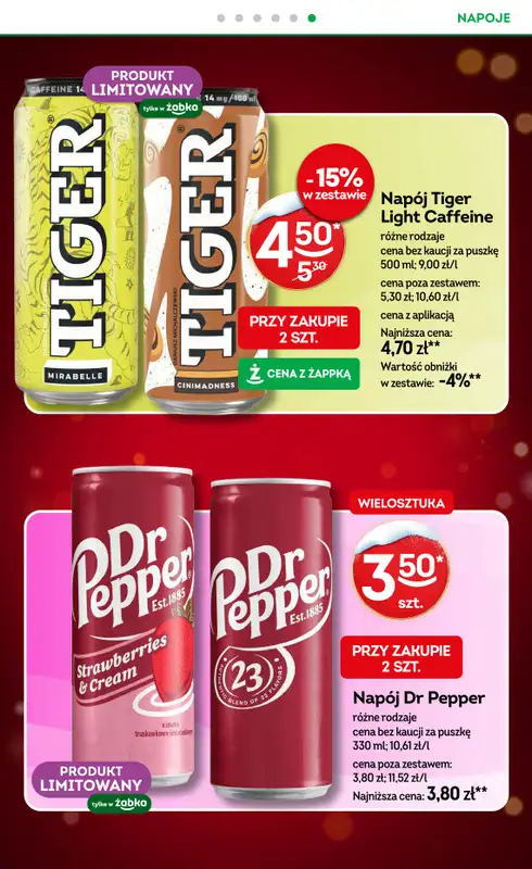 Żabka - gazetka promocyjna Gazetka od środy 17.12 do poniedziałku 29.12 - strona 27