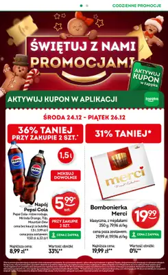 Żabka - gazetka promocyjna Gazetka od środy 17.12 do poniedziałku 29.12 - strona 2