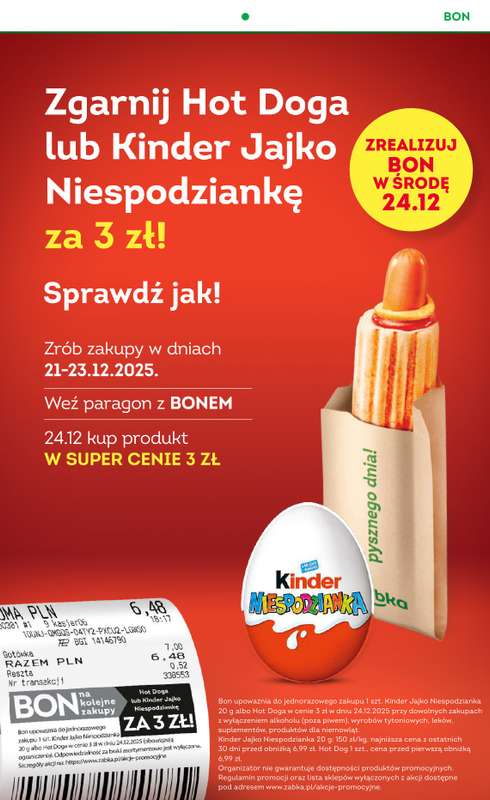 Żabka - gazetka promocyjna Gazetka od środy 17.12 do poniedziałku 29.12 - strona 7