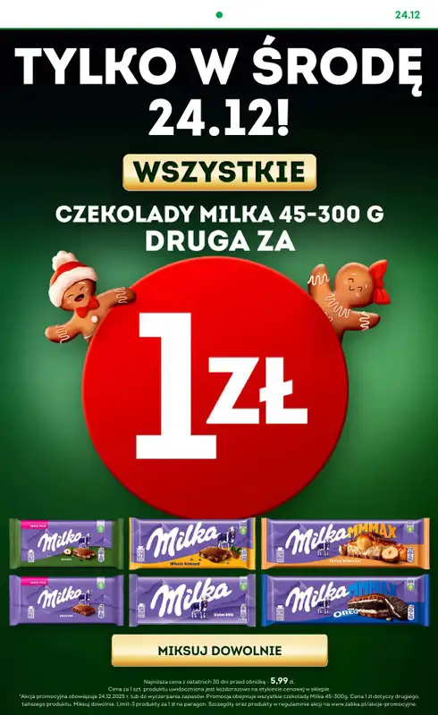 Żabka - gazetka promocyjna Gazetka od środy 17.12 do poniedziałku 29.12 - strona 6