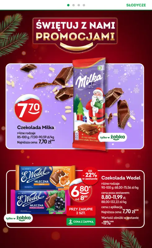 Żabka - gazetka promocyjna Gazetka od środy 17.12 do poniedziałku 29.12 - strona 18