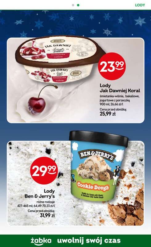 Żabka - gazetka promocyjna Gazetka od środy 17.12 do poniedziałku 29.12 - strona 67
