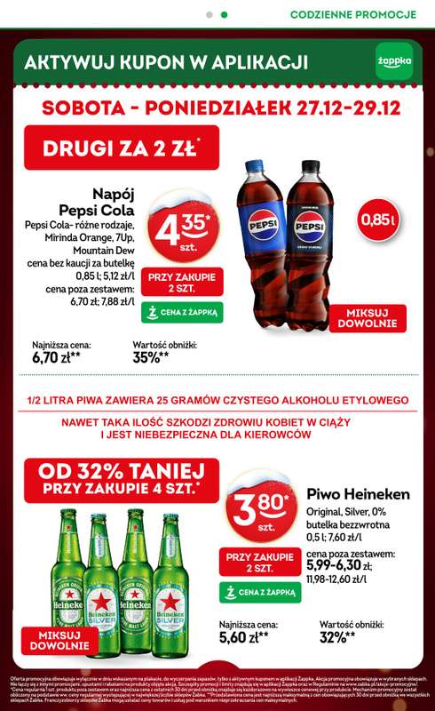 Żabka - gazetka promocyjna Gazetka od środy 17.12 do poniedziałku 29.12 - strona 3