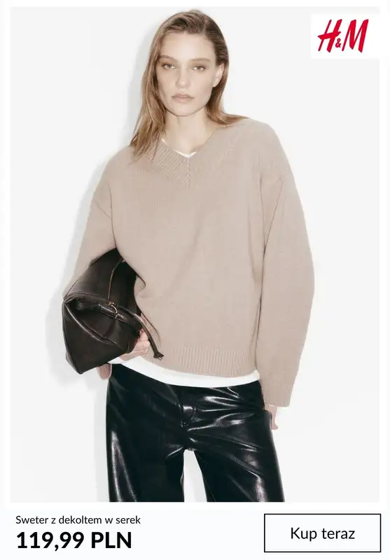 H&M - gazetka promocyjna Swetry damskie od wtorku 23.12  - strona 2